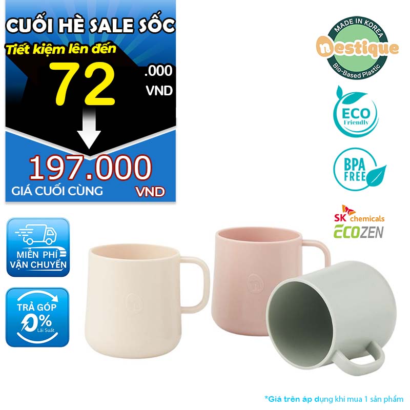 Ly uống nước trẻ em cao cấp hiệu Nestique N-41 [200ml]