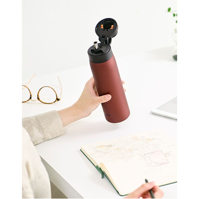 Bình giữ lạnh Tiger nắp bật có ống hút MCS-A050 [500ml]