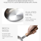 Bộ nồi chảo inox cao cấp hiệu POONGNYUN [PN] MWIS-SET [3 món]