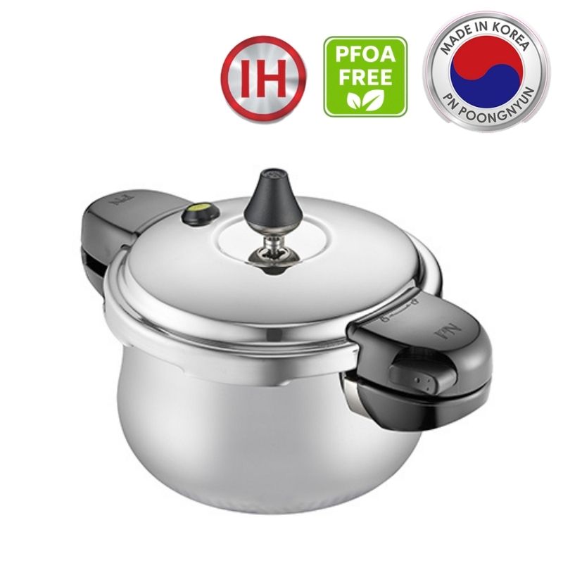 Nồi áp suất inox hiệu POONGNYUN [PN] MLRPC-06(IH) [3.5L]