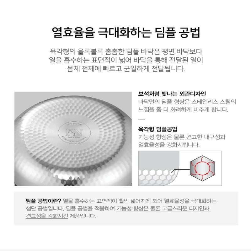 Nồi áp suất inox hiệu POONGNYUN [PN] MLRPC-06(IH) [3.5L]