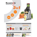 Máy ép chậm 3 trong 1 hiệu Kuvings NS-321CBM2 [400ml]