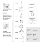 Máy ép chậm Kuvings NS-924CBC2 [400ml]