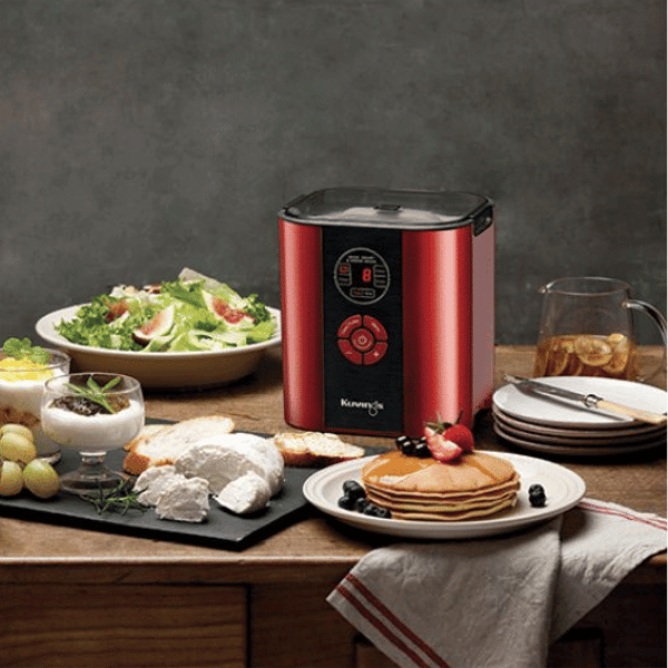 Máy làm sữa chua và pho mát 6 trong 1 Kuvings KGC-712CB [2.0L] - Màu đỏ