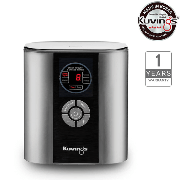 Máy làm sữa chua và pho mát 6 trong 1 Kuvings KGC-712CB [2.0L] - Màu bạc
