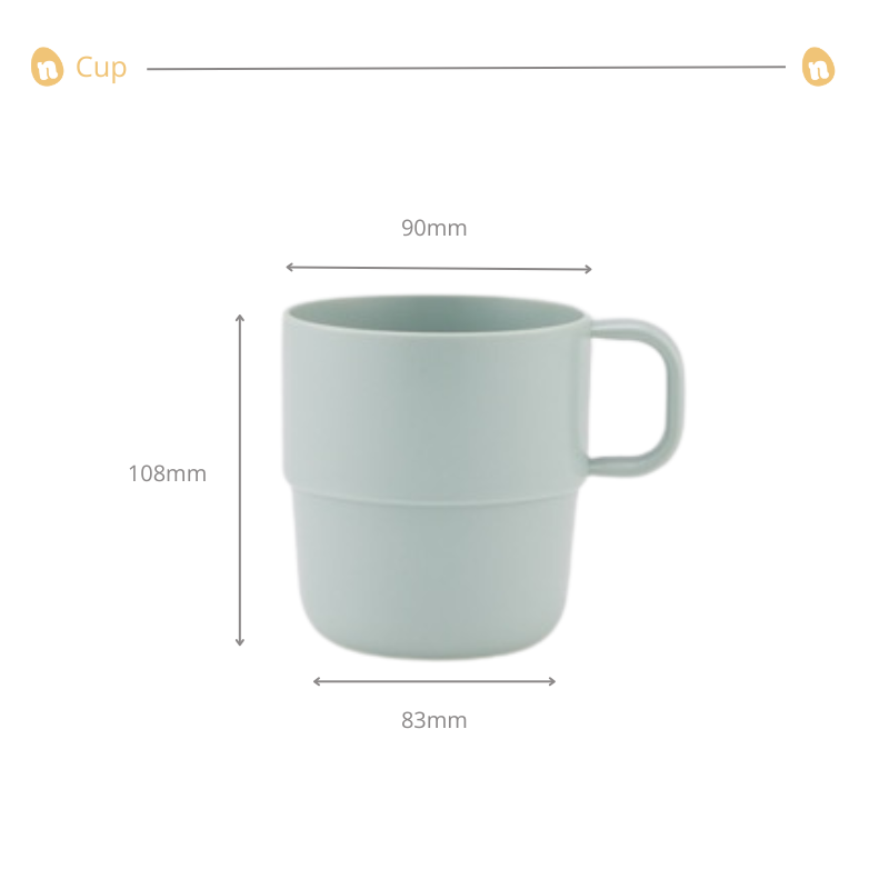 Ly uống nước trẻ em cao cấp hiệu Nestique Series Family Cup N-761 [320ml]
