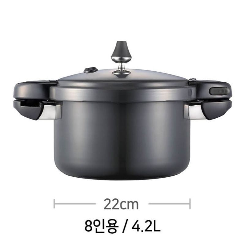 Nồi áp suất nhôm chống dính hiệu PN BMPC-08(IH) [4.2L]