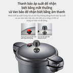 Nồi áp suất nhôm HardAnodizing hiệu PN BMPC-06 [3.4L]