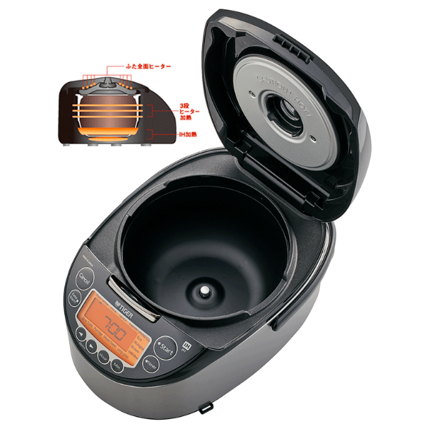 Nồi cơm điện tử cao tần Tiger 2 trong 1 JKT-D10V (1.0L)