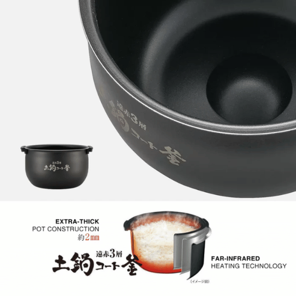 Nồi cơm điện tử cao tần Tiger 3 trong 1 JPW-G10W [1.0L]