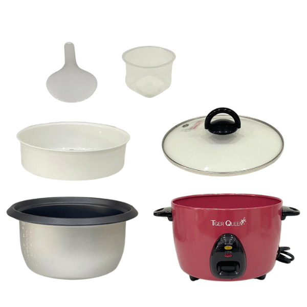 Nồi cơm điện nắp rời 2 trong 1 Tiger Queen JDR-1000 [1.0L]