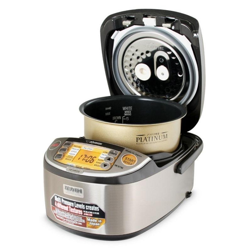 Nồi cơm điện tử cao tần áp suất "AI" Zojirushi NP-HRQ18 [1.8L]