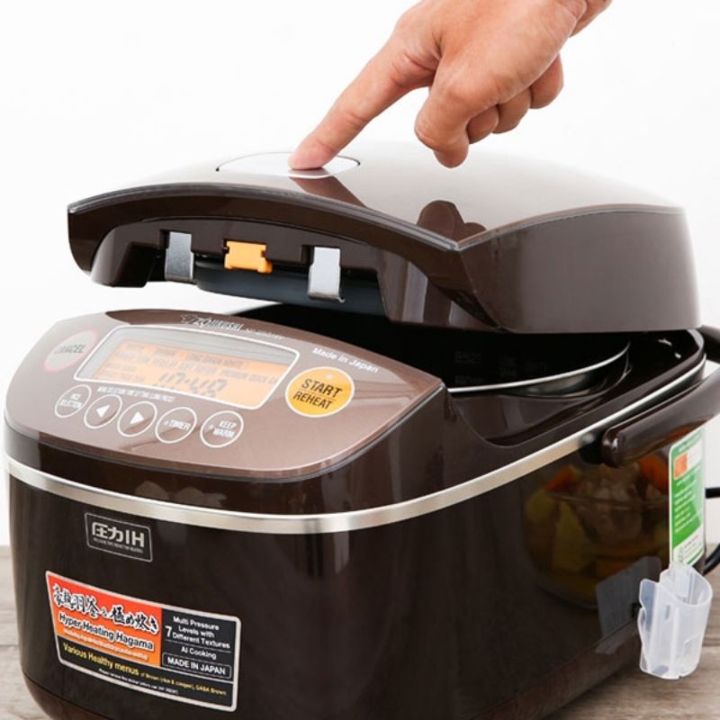 Nồi cơm điện tử cao tần áp suất "AI" Zojirushi NP-BSQ18V [1.8L]