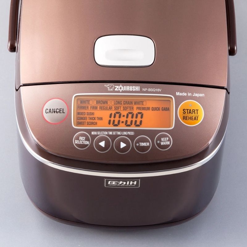 Nồi cơm điện tử cao tần áp suất "AI" Zojirushi NP-BSQ18V [1.8L]