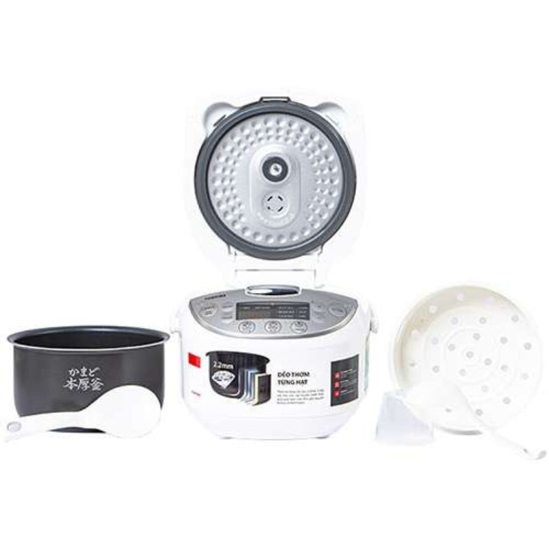 Nồi cơm điện tử Toshiba RC-18DH2PV(W) [1.8L]