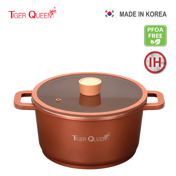 Nồi hầm Ceramic IH hiệu Tiger Queen CWCB-24CH [24cm – 5.18L]
