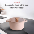 Nồi hầm Ceramic IH hiệu Tiger Queen CWCP-24CH [24cm – 5.18L]