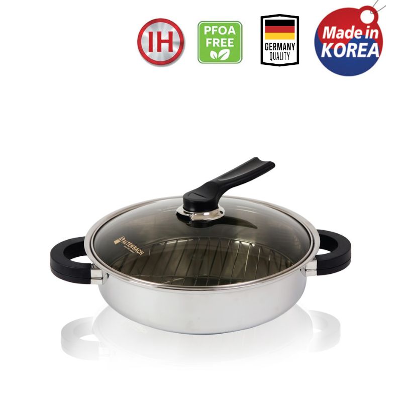 Nồi Inox đa năng 2 in 1 hiệu Altenbach AB-M28W [28cm]