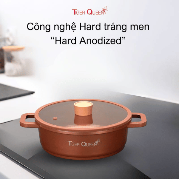Nồi lẩu Ceramic IH hiệu Tiger Queen CWCB-24CL [24cm – 3.2L]