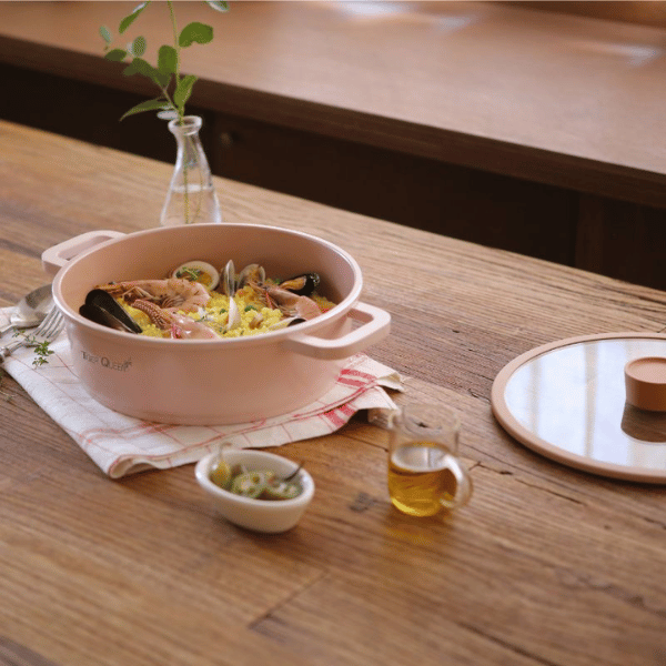 Nồi lẩu Ceramic IH hiệu Tiger Queen CWCP-24CL [24cm – 3.2L]