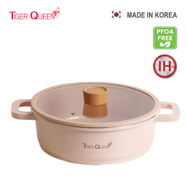 Nồi lẩu Ceramic IH hiệu Tiger Queen CWCP-24CL [24cm – 3.2L]