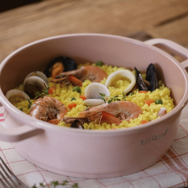 Nồi lẩu Ceramic IH hiệu Tiger Queen CWCP-24CL [24cm – 3.2L]