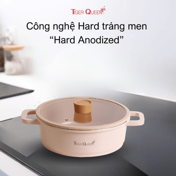 Nồi lẩu Ceramic IH hiệu Tiger Queen CWCP-24CL [24cm – 3.2L]