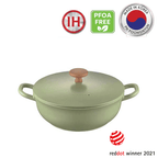 Nồi lẩu Ceramic hiệu PN BLRPT-24CLD(IH) [24cm - 3.2L]