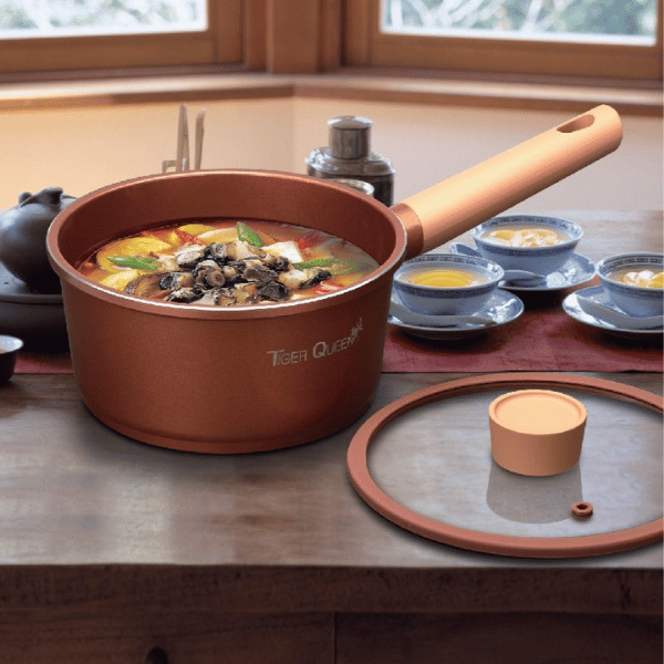 Nồi quánh Ceramic IH hiệu Tiger Queen CWCB-18B [18cm – 1.9L]