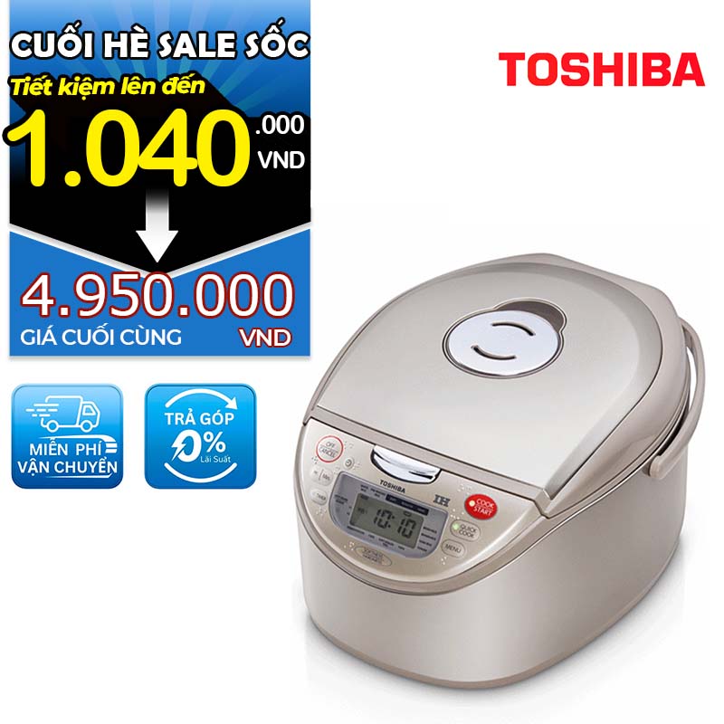 Nồi cơm điện tử cao tần Toshiba RC-18RH(CG)VN (1.8L)