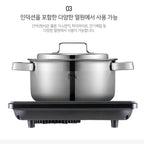 Nồi casserole inox hiệu POONGNYUN [PN] LMPT-24C [5.2L]