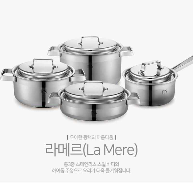 Nồi lẩu inox hiệu POONGNYUN [PN] LMPT-24CL [2.7L]