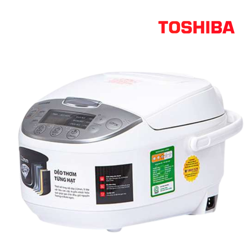 Nồi cơm điện tử Toshiba RC-18DH2PV(W) [1.8L]