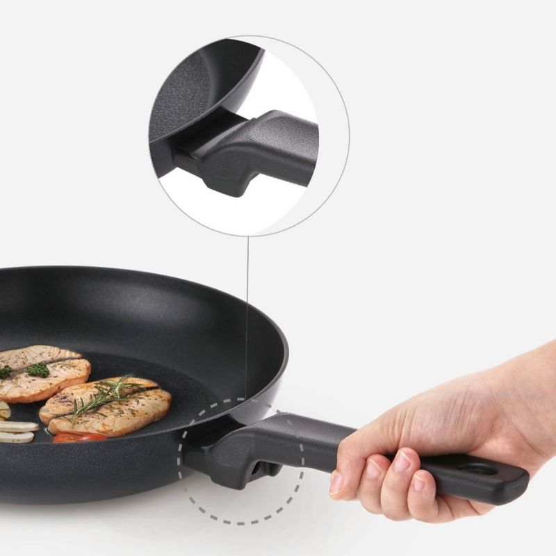 Chảo nhôm chống dính lồng sâu hiệu POONGNYUN [PN] SAWP-30(IH) [30CM]