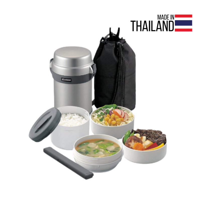 Cà men cơm giữ nhiệt Zojirushi 4 ngăn SL-JAF14