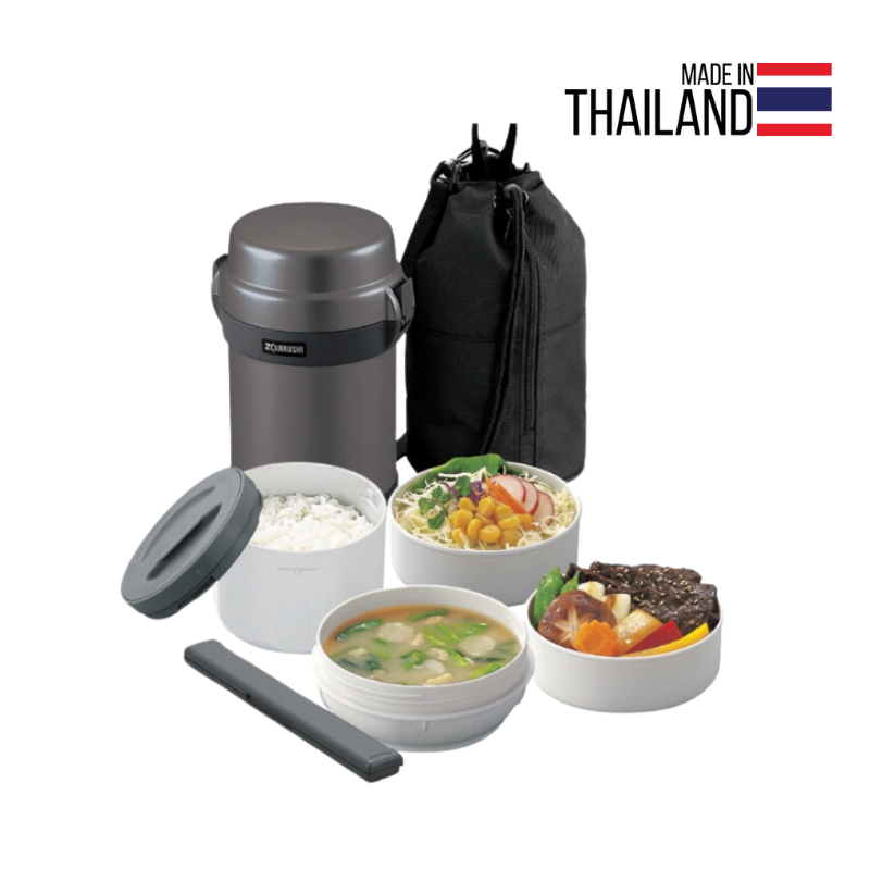 Cà men cơm giữ nhiệt Zojirushi 4 ngăn SL-JAF14