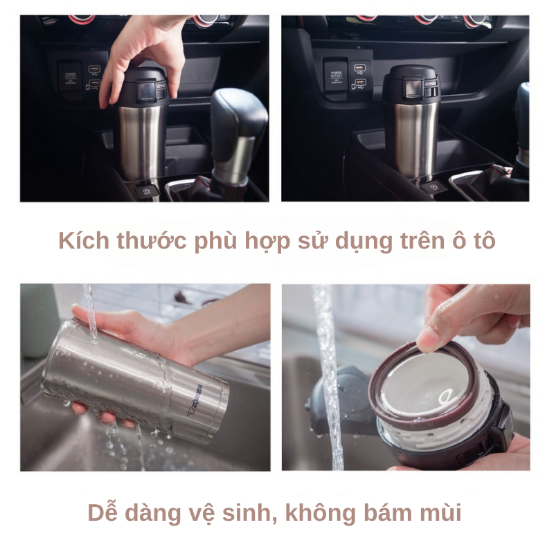 Bình giữ nhiệt Zojirushi nắp nhấn SM-YAF48 [480ml]