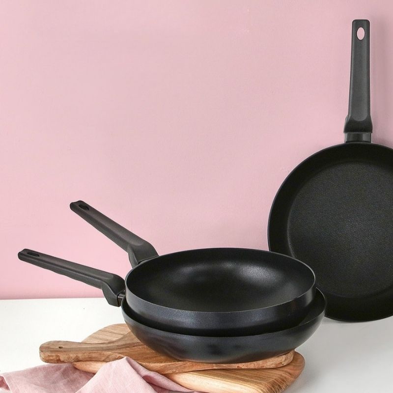 Chảo nhôm chống dính lồng sâu hiệu POONGNYUN [PN] SAWP-30(IH) [30CM]