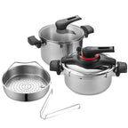 Bộ nồi áp suất Inox IH 3 trong 1 hiệu PN VGPC2-SET [6 món]
