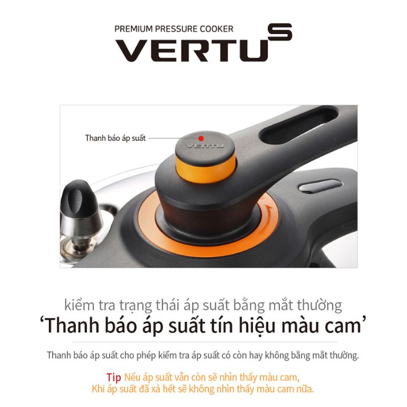 Nồi áp suất Inox 3 lớp IH hiệu PN VTSPC-10 [5.5L]