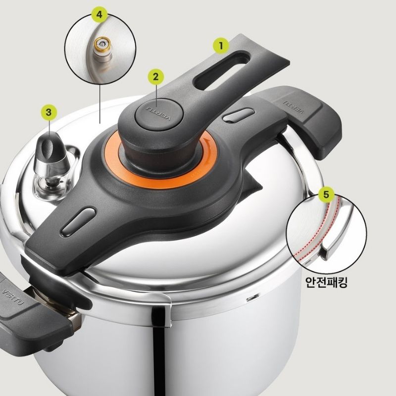Nồi áp suất inox hiệu POONGNYUN [PN] VTSPC-06 [3.5L]