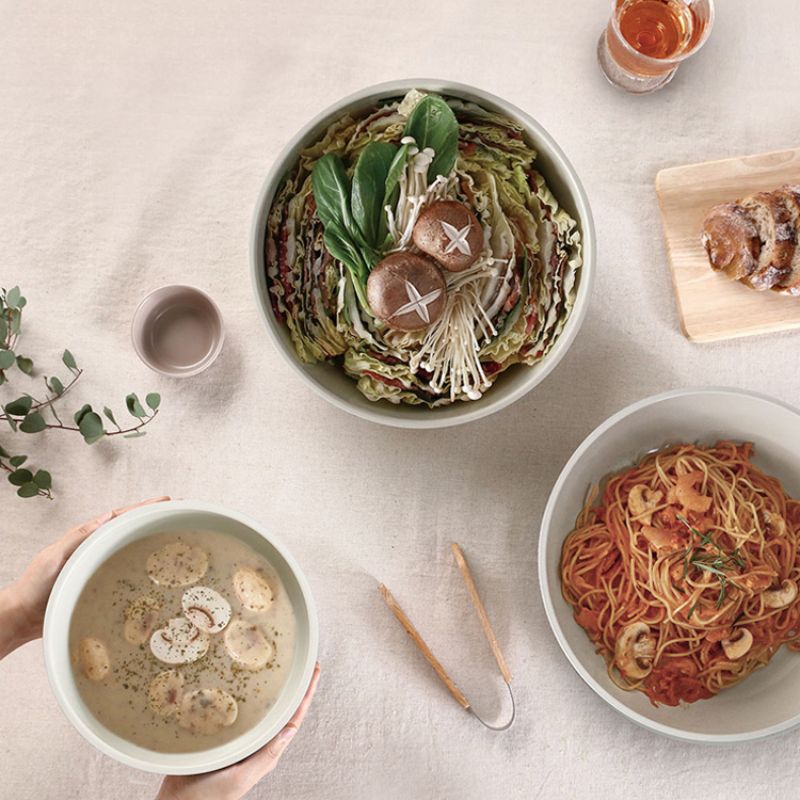 Bộ nồi Ceramic tay cầm rời hiệu PN BNCPT-SET [6 món]