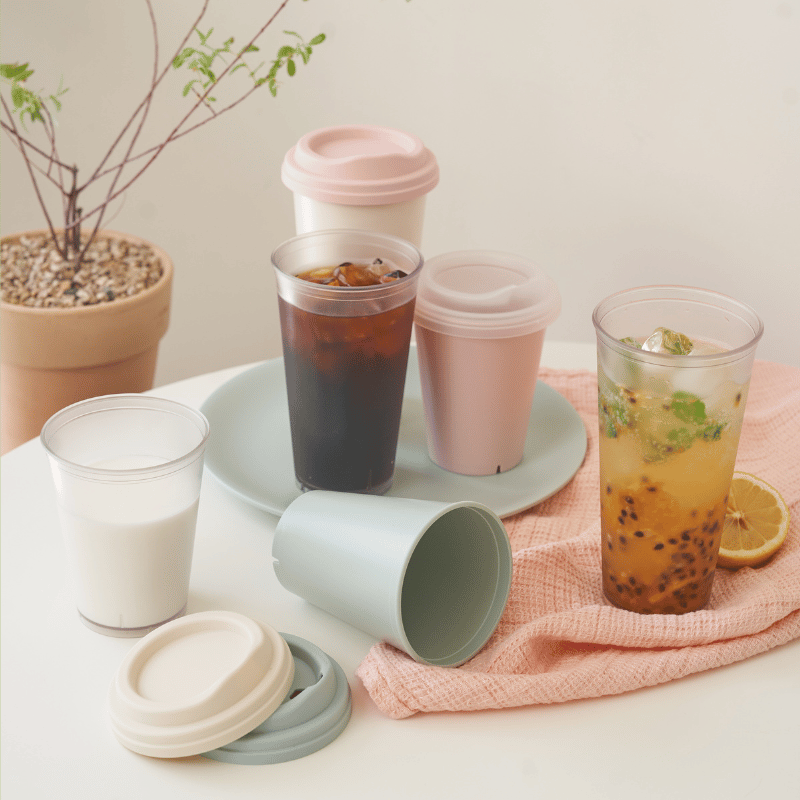 Ly Reusable Cup cao cấp hiệu Nestique N-731F [540ml]