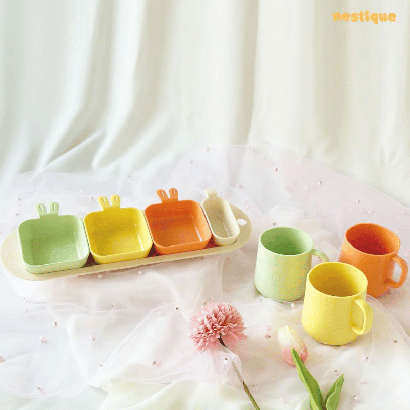 Ly uống nước trẻ em cao cấp hiệu Nestique N-41 (2024 Color) [200ml]