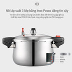 Nồi áp suất Inox 3 lớp hiệu PN PHSPC-20 [11.0L]