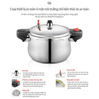 Nồi áp suất Inox 3 lớp hiệu PN PHSPC-20 [11.0L]