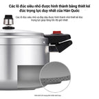 Nồi áp suất nhôm đúc nguyên khối hiệu PN HCAPC-30 [16.0L]