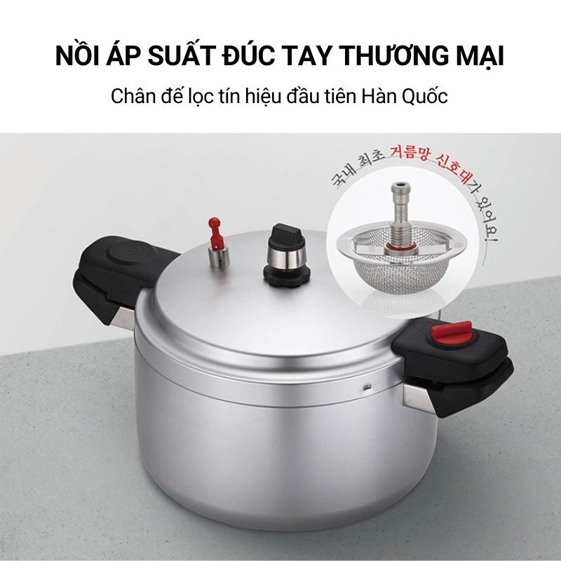 Nồi áp suất nhôm đúc nguyên khối hiệu PN HCAPC-30 [16.0L]