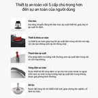 Nồi áp suất nhôm đúc nguyên khối hiệu PN HCAPC-30 [16.0L]