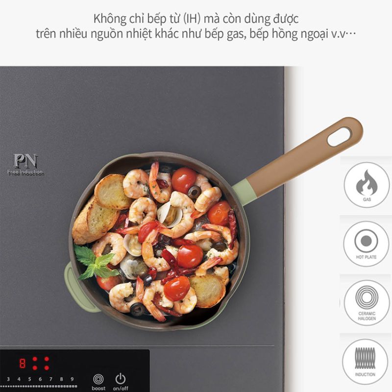 Nồi quánh Ceramic hiệu PN BLRPT-20B(IH) [20cm - 2.1L]